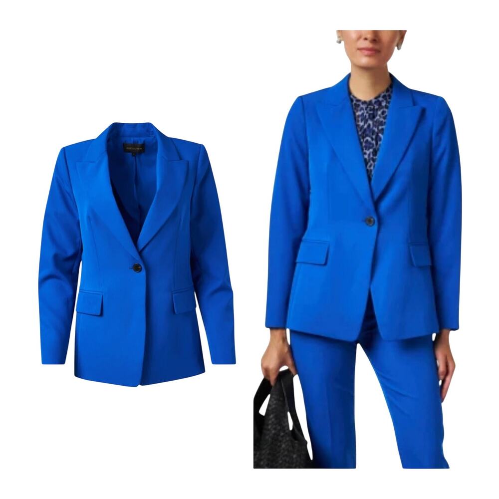 Kobi Halperin Blazer Jordi Blue One Button Stretch